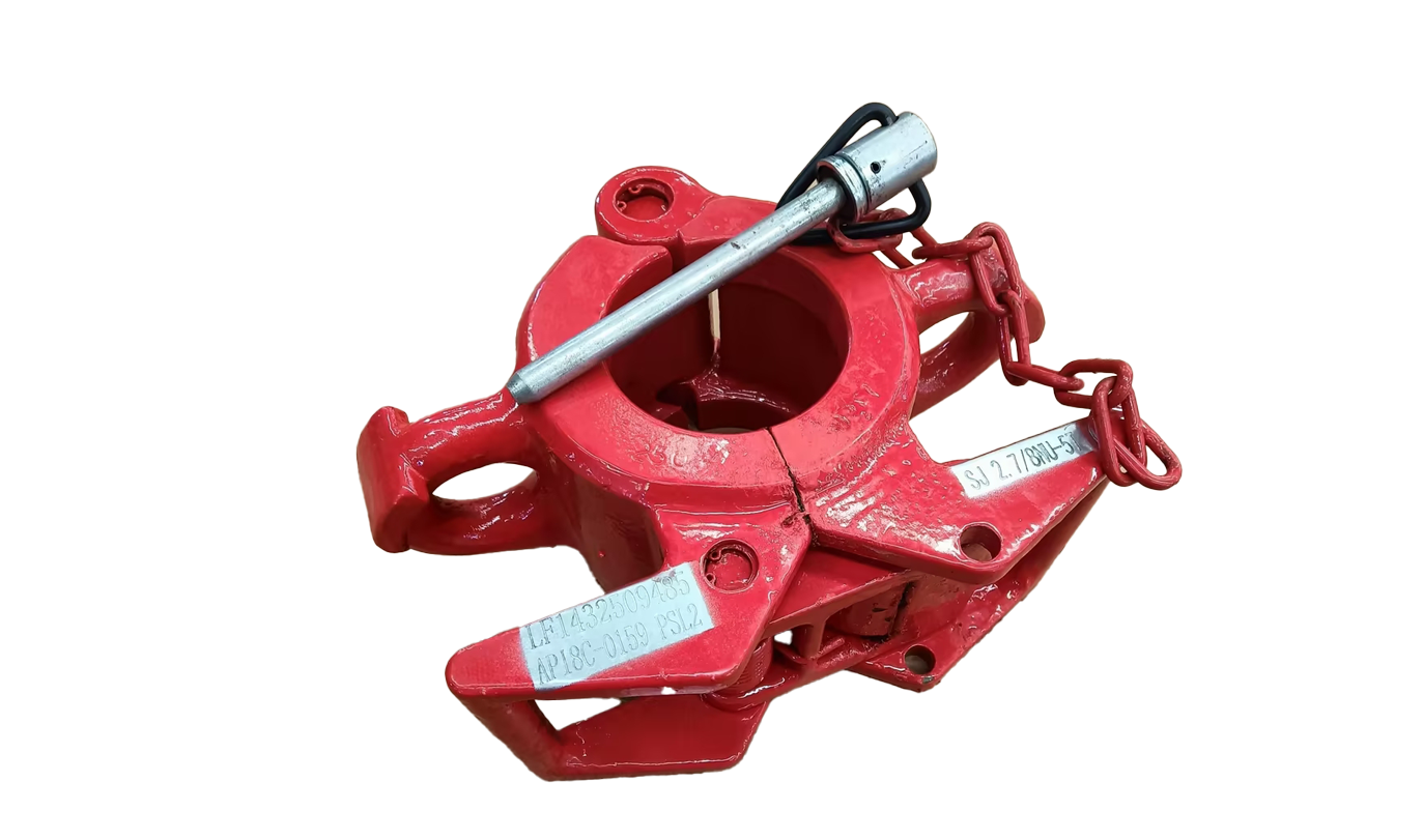 50#单根吊卡single joint elevator for 2 78 Tubing model SJ (90 deg)bore 2 78(1)