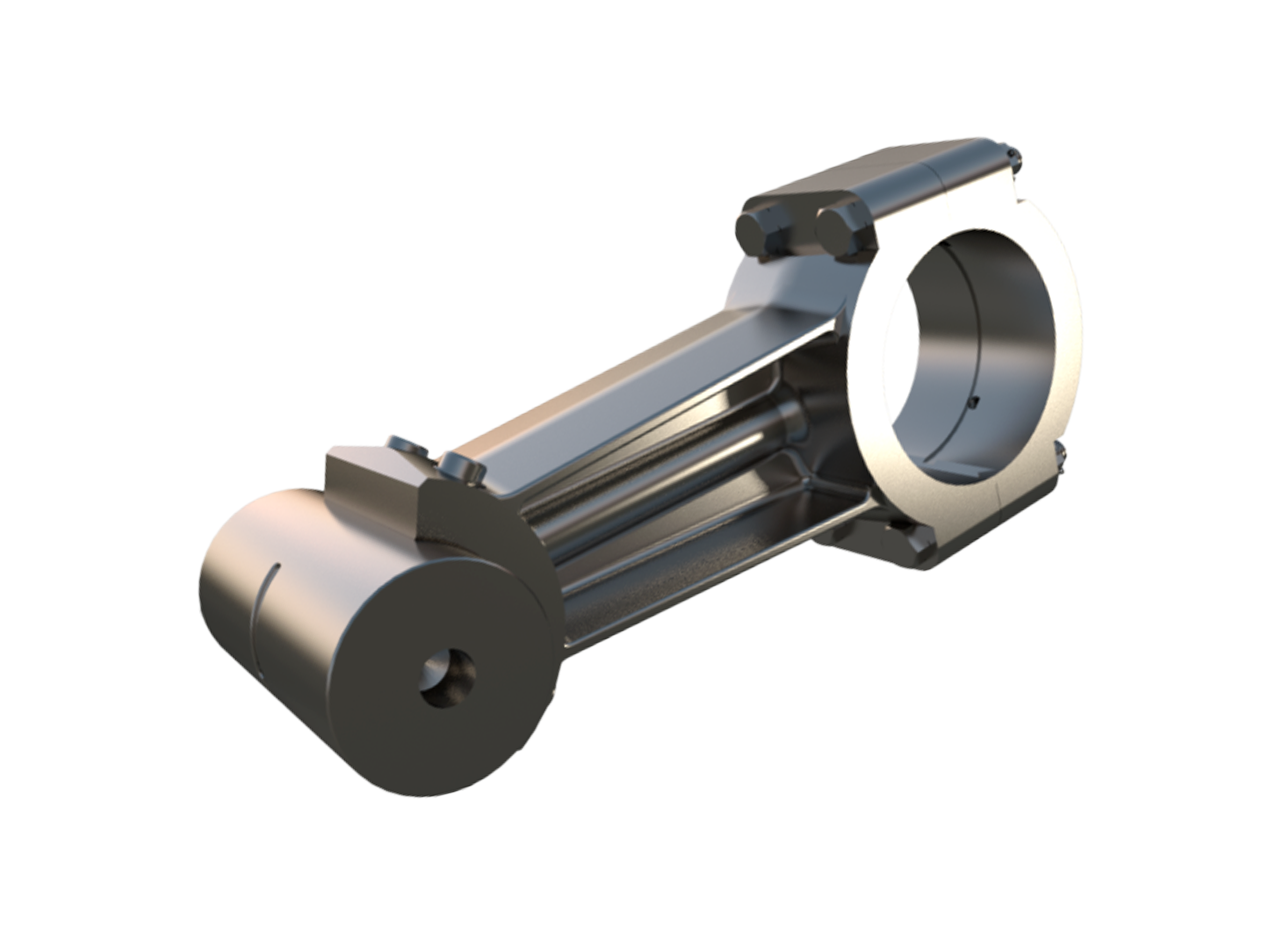 整体锻造连杆强度较常规连杆强度提高50%