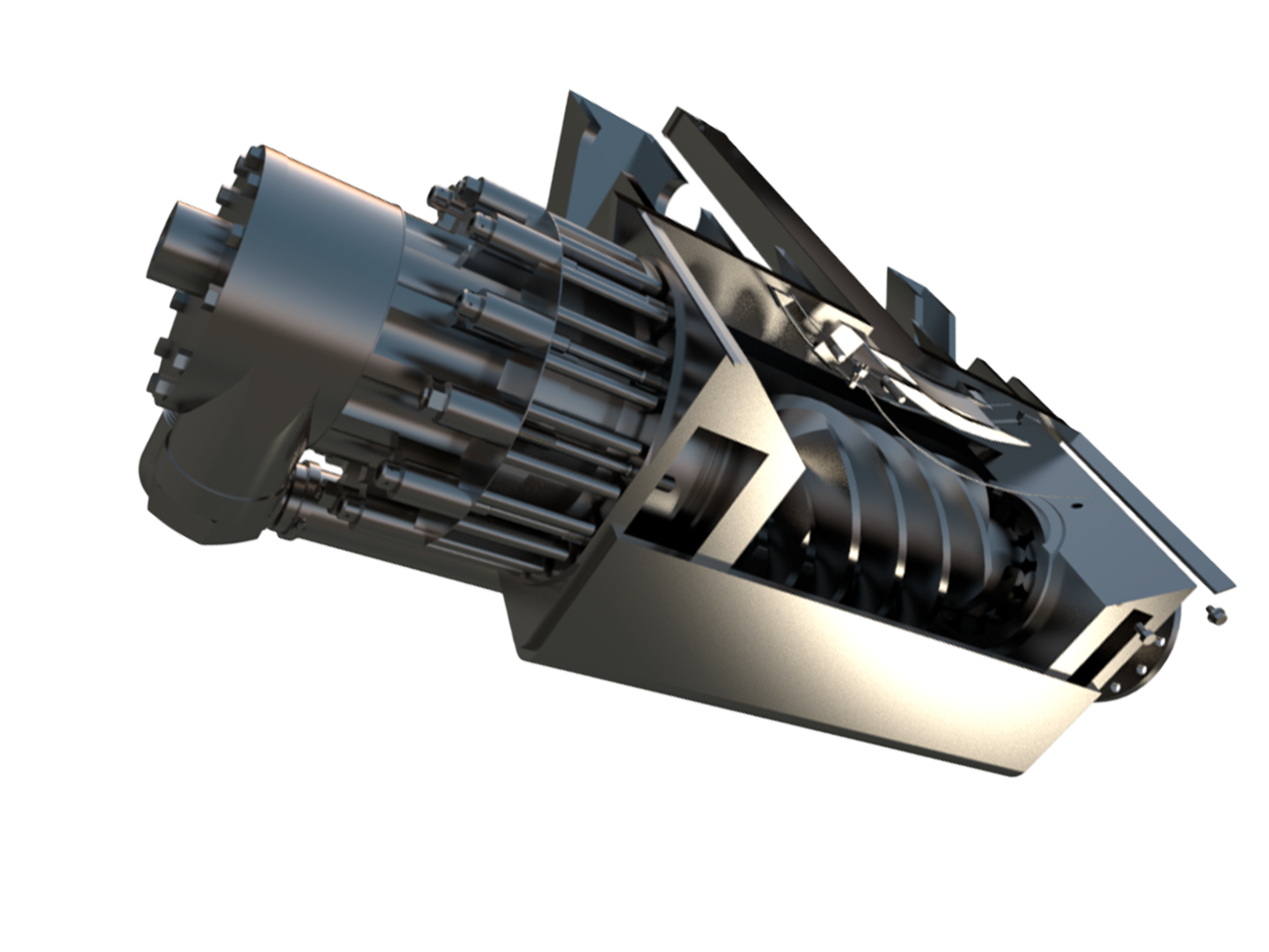 润滑系统：蜗杆驱动齿轮油泵（标准型）或远程润滑