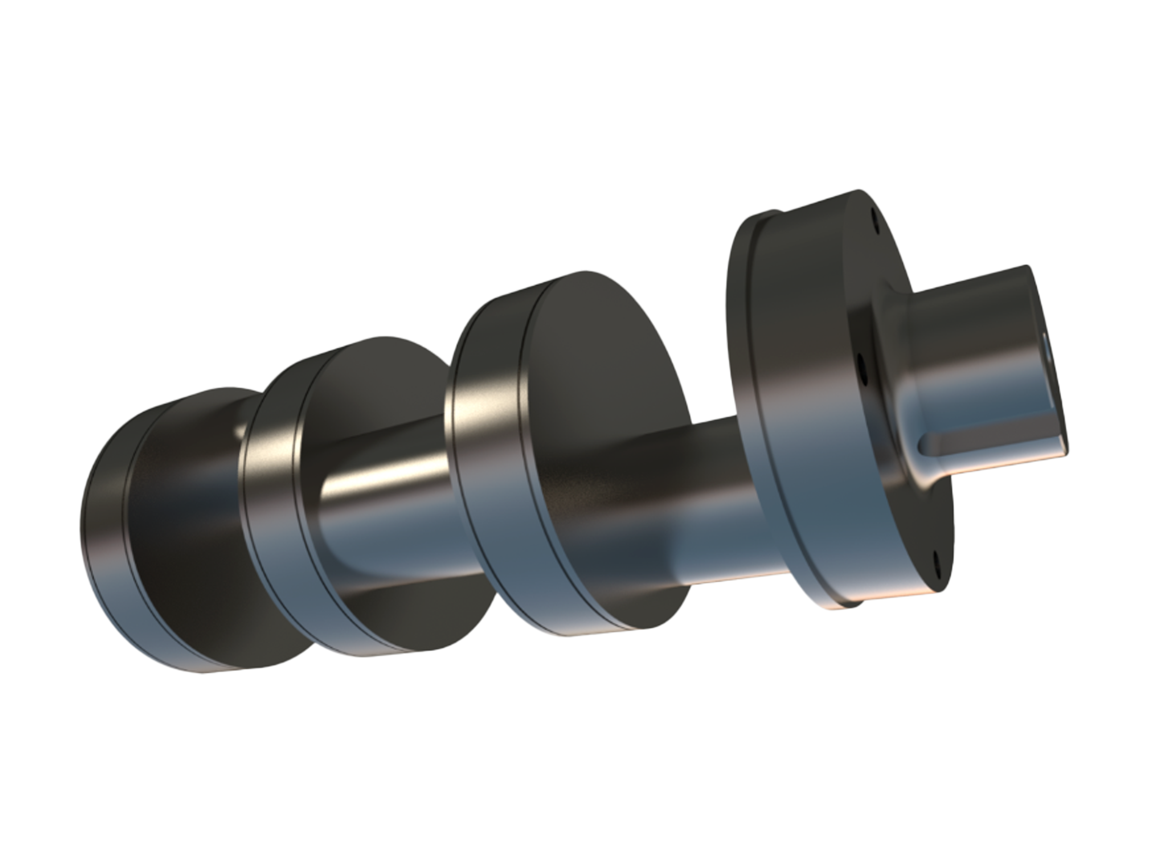 重型曲轴结构，更宽的重型主轴承