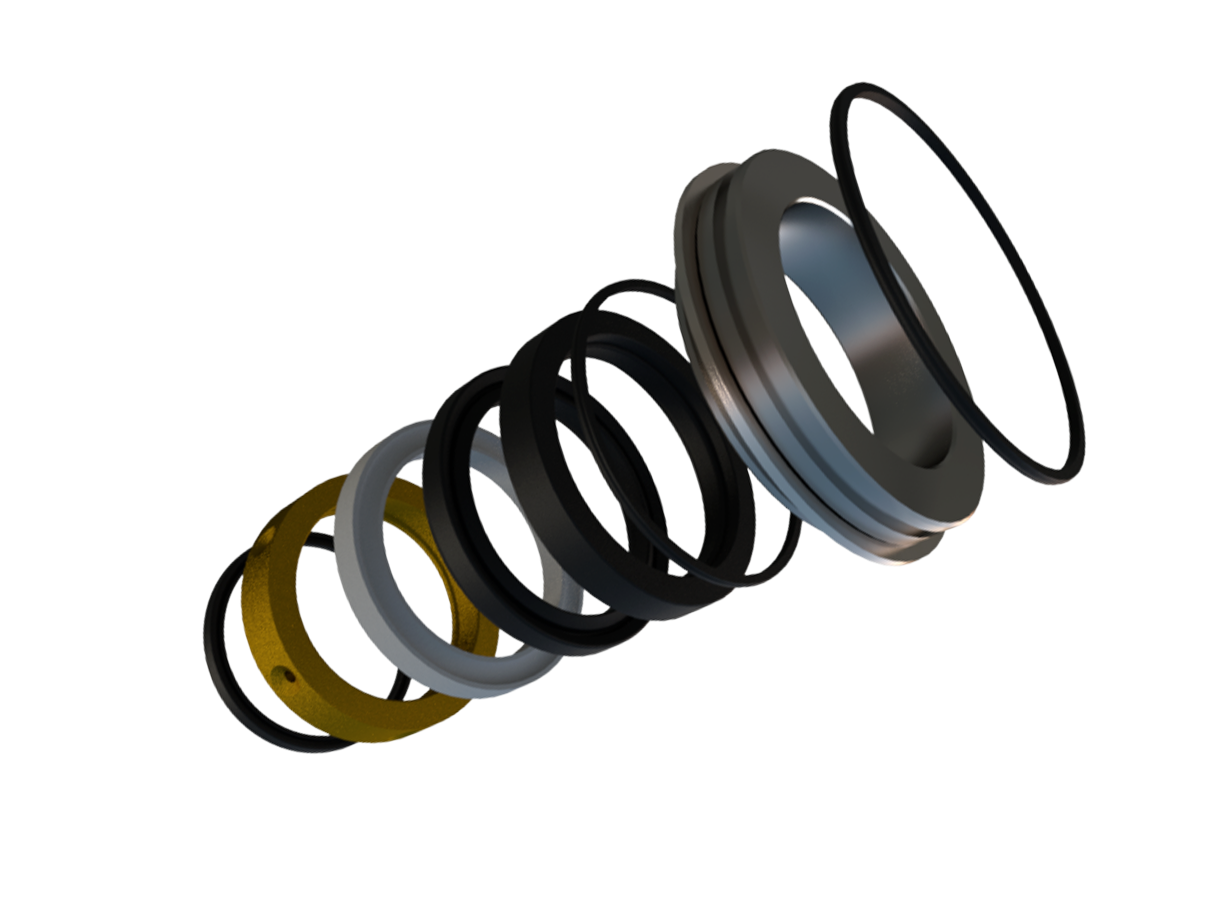 高性能头环型盘根